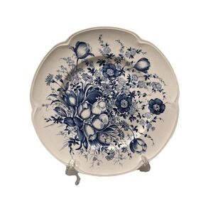 Johnson Brothers Dover Blue Windsor Ware Dinner Plate Set of 2 10"